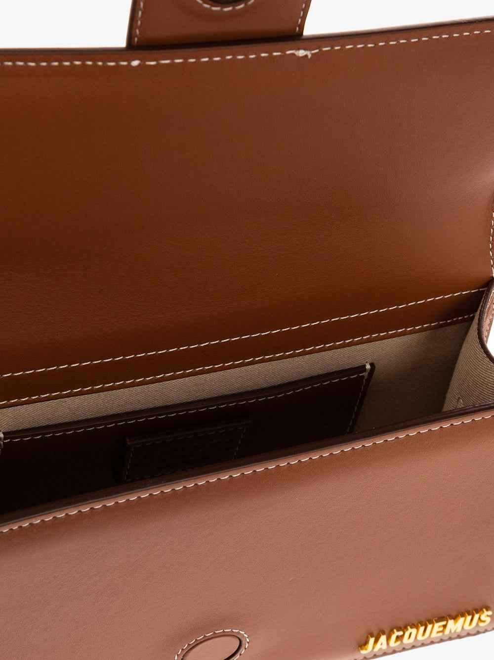 Jacquemus Light brown Leather Le Grand Bambino Handbag