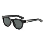 Bobroff Black Acetate Sunglasses