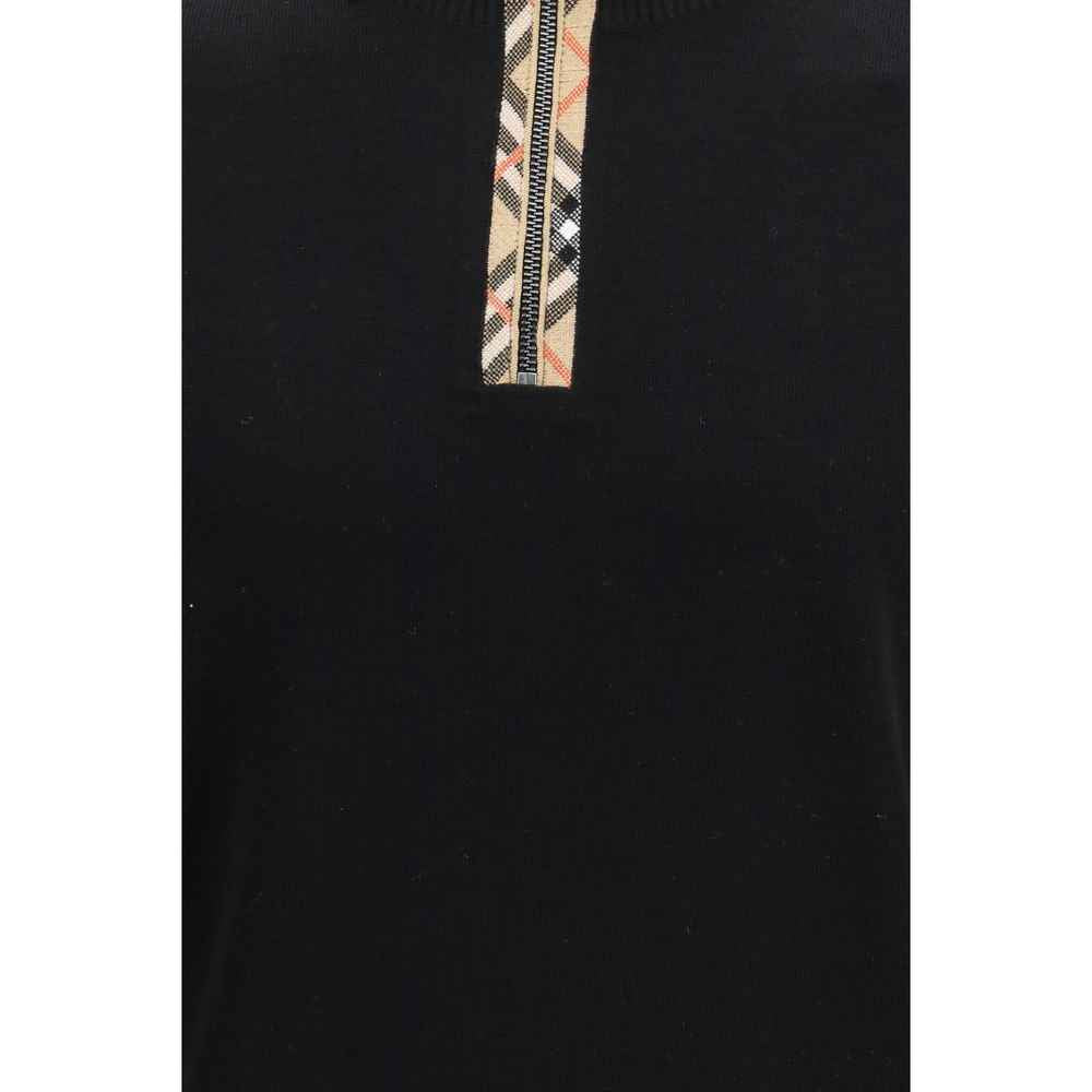 Burberry Black Wool Sweatshirt