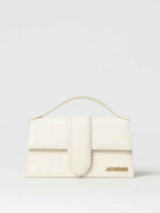 Jacquemus Ivory Cocco Le Grand Bambino Handbag