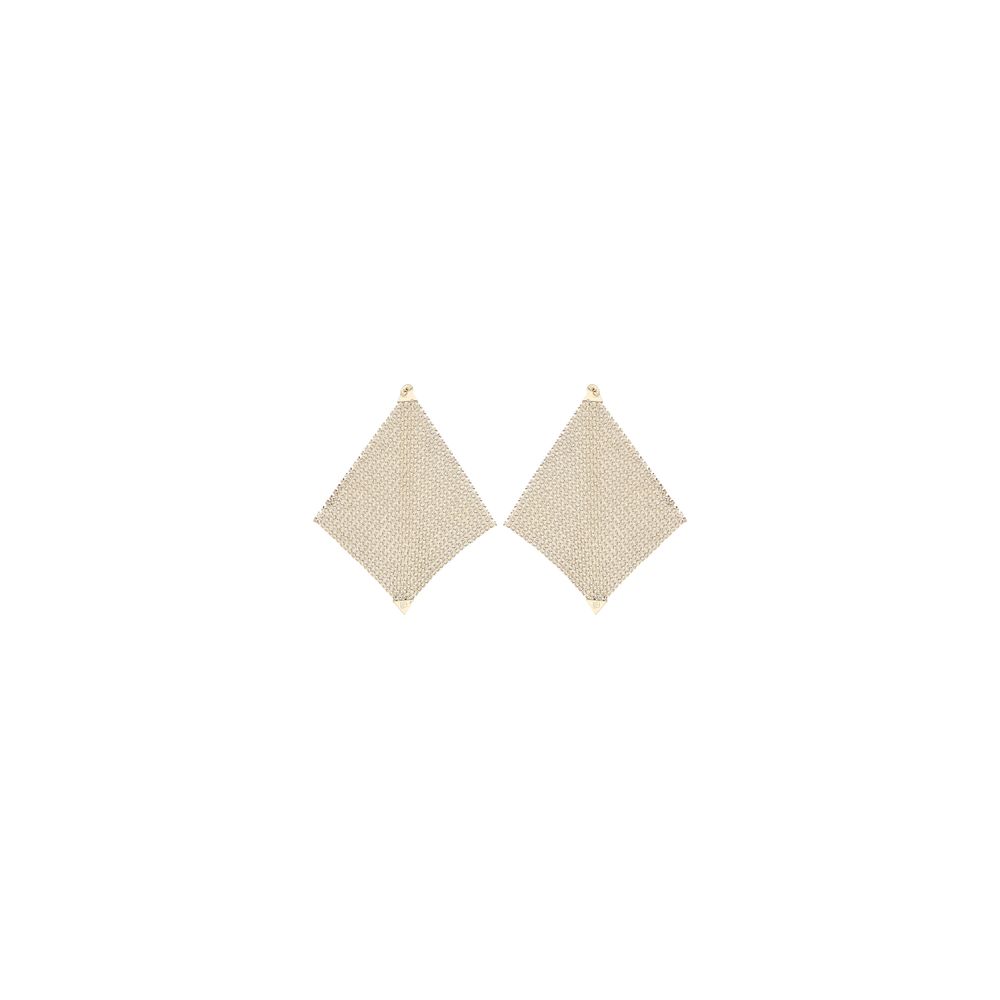 Rabanne Gold Brass Earrings