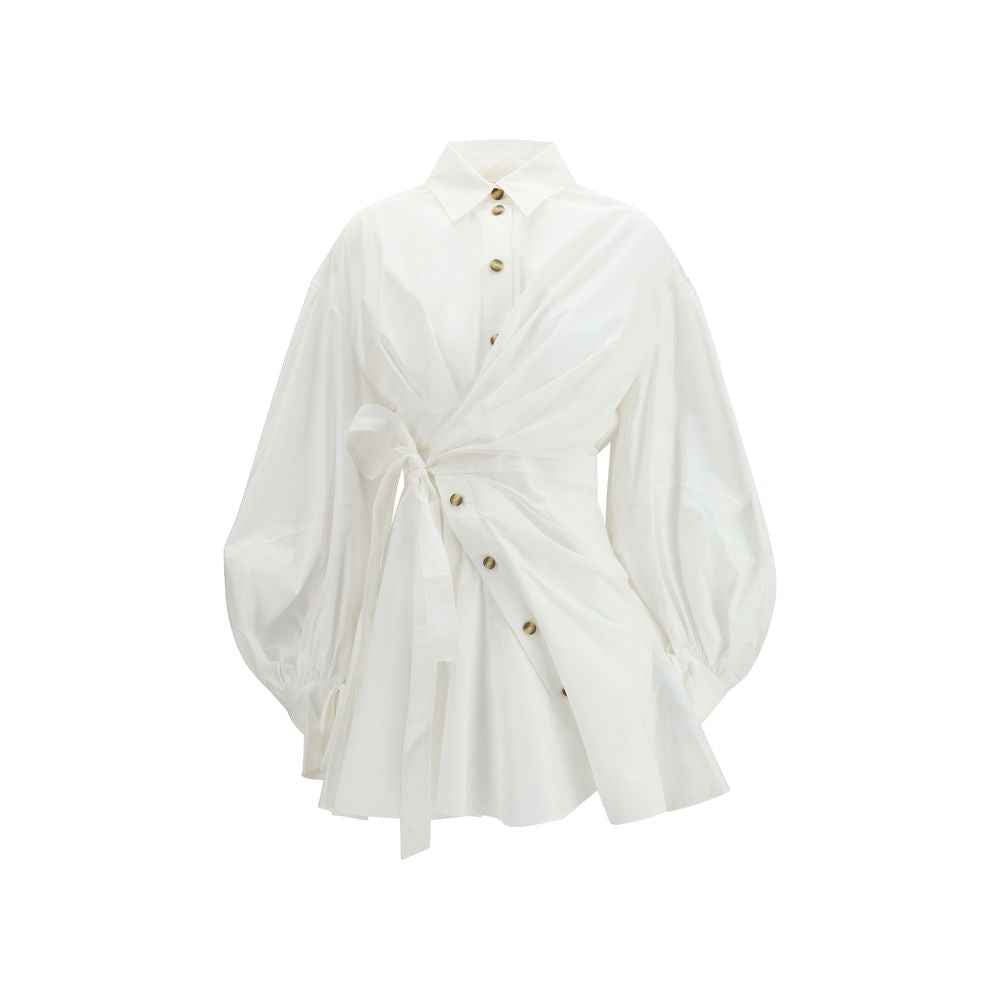 Zimmermann White Cotton Casual Dress