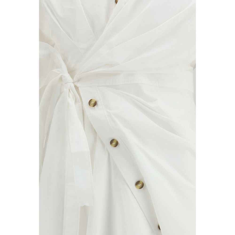 Zimmermann White Cotton Casual Dress