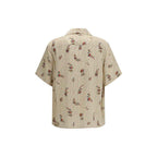 Valentino Multicolor Silk Pattern Shirt