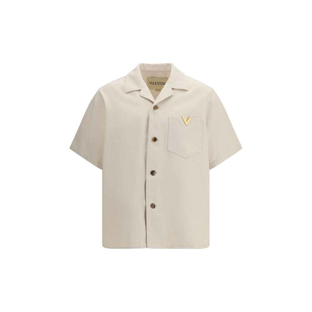 Valentino Beige Denim Shirt