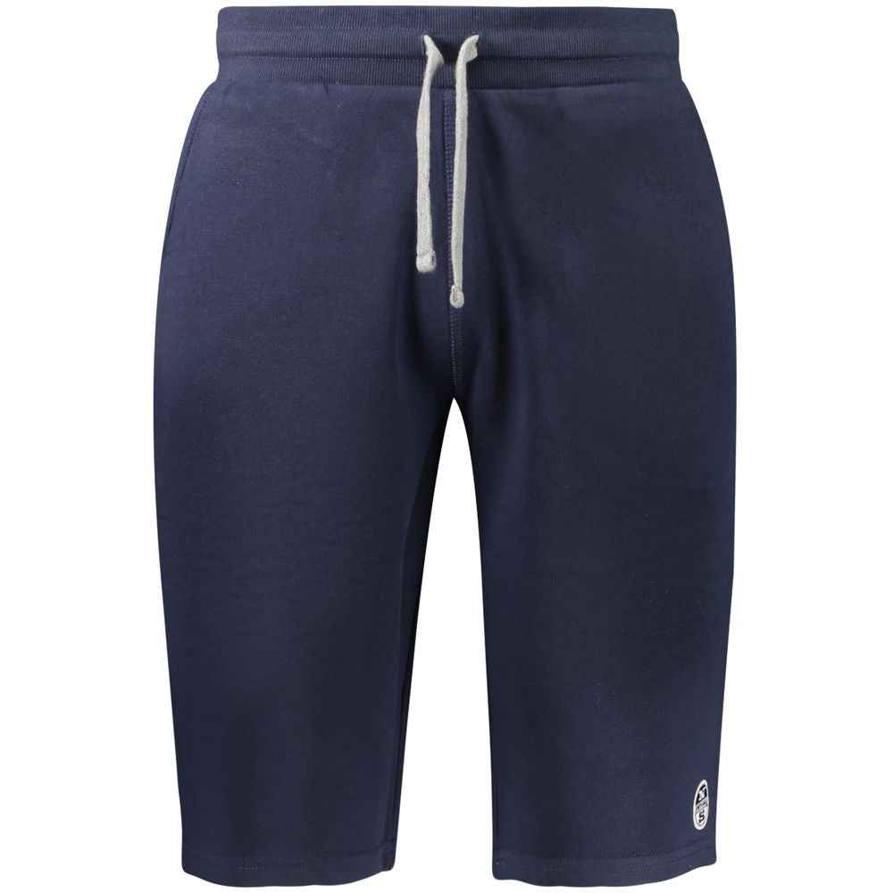 North Sails Blu Cotton Men Sweatpant