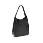Saint Laurent Black Calf Leather Bos Taurus Shoulder Bag