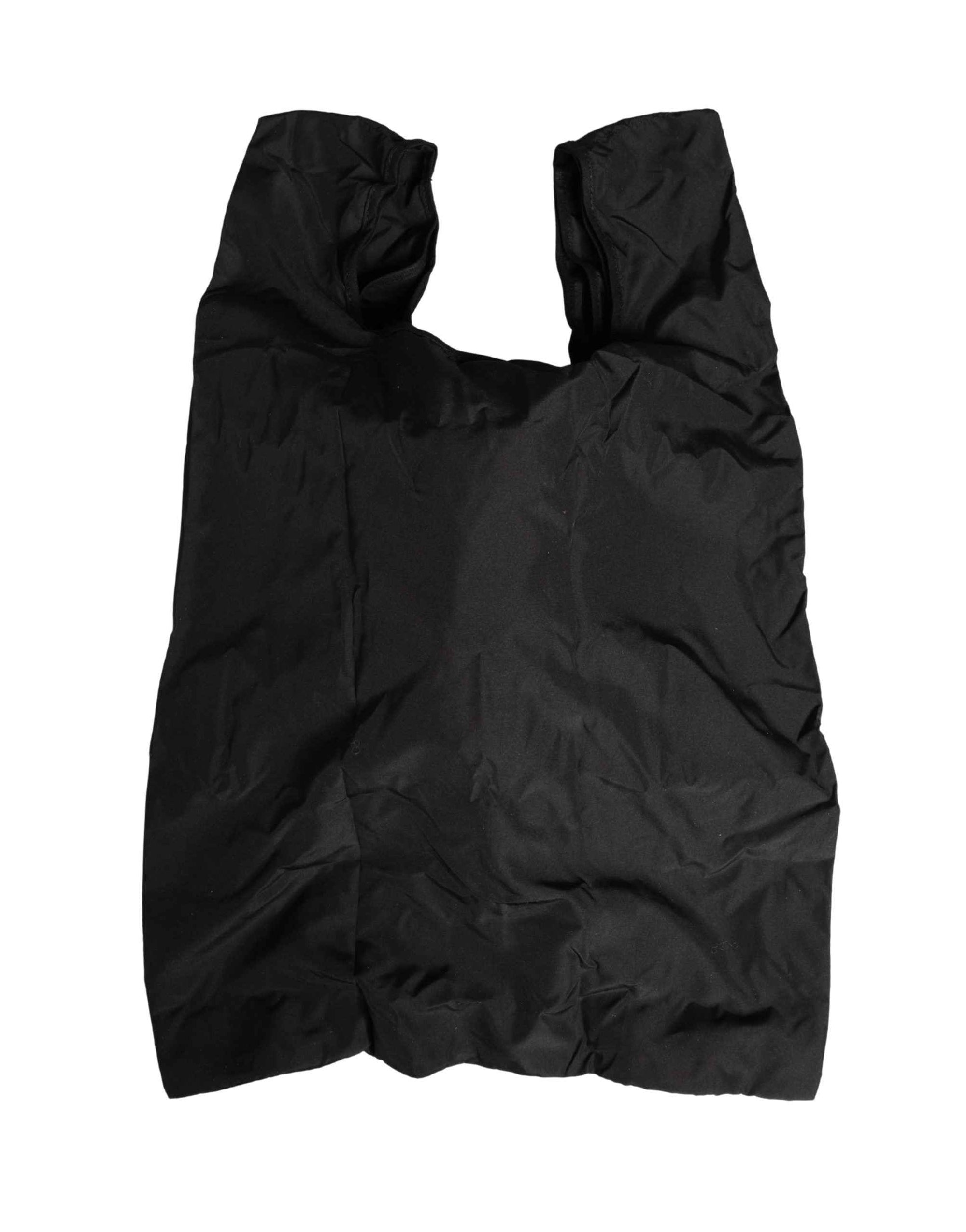 Dolce & Gabbana Men Black Polyester Panda Stuffed Ecobag Bag