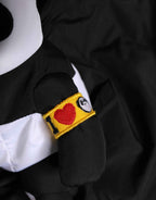 Dolce & Gabbana Men Black Polyester Panda Stuffed Ecobag Bag