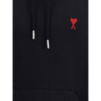 Ami Paris Black Cotton Sweatshirt