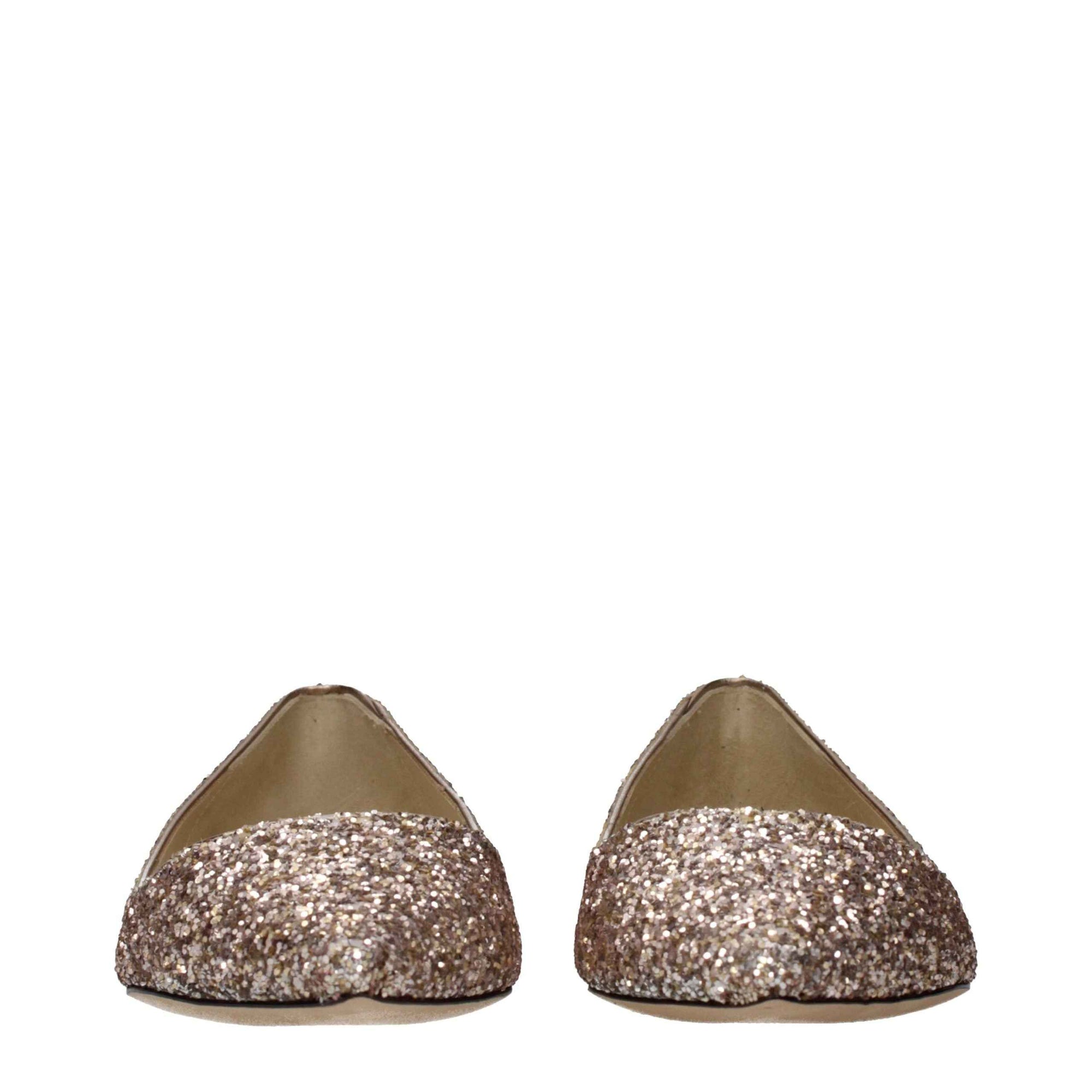 Jimmy Choo Pink Plastic Ballet Flats