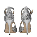 Jimmy Choo Gray Plastic Strap-On Sandals