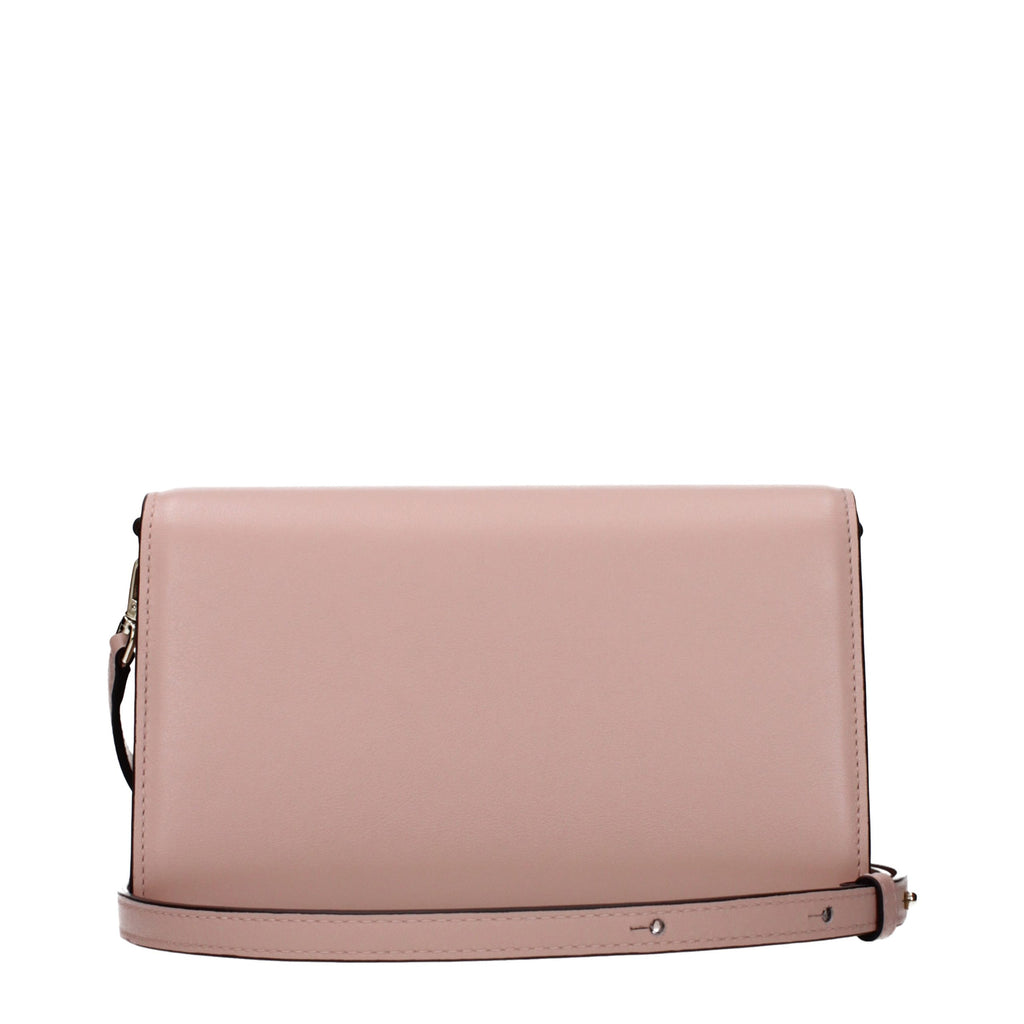 Jimmy Choo Pink Leather Clutch Bag
