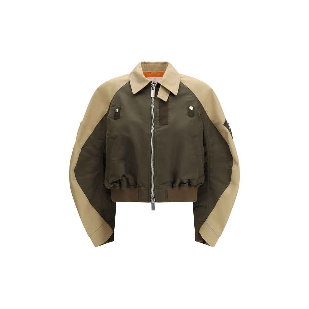 Sacai Bicolor Cotton Bomber