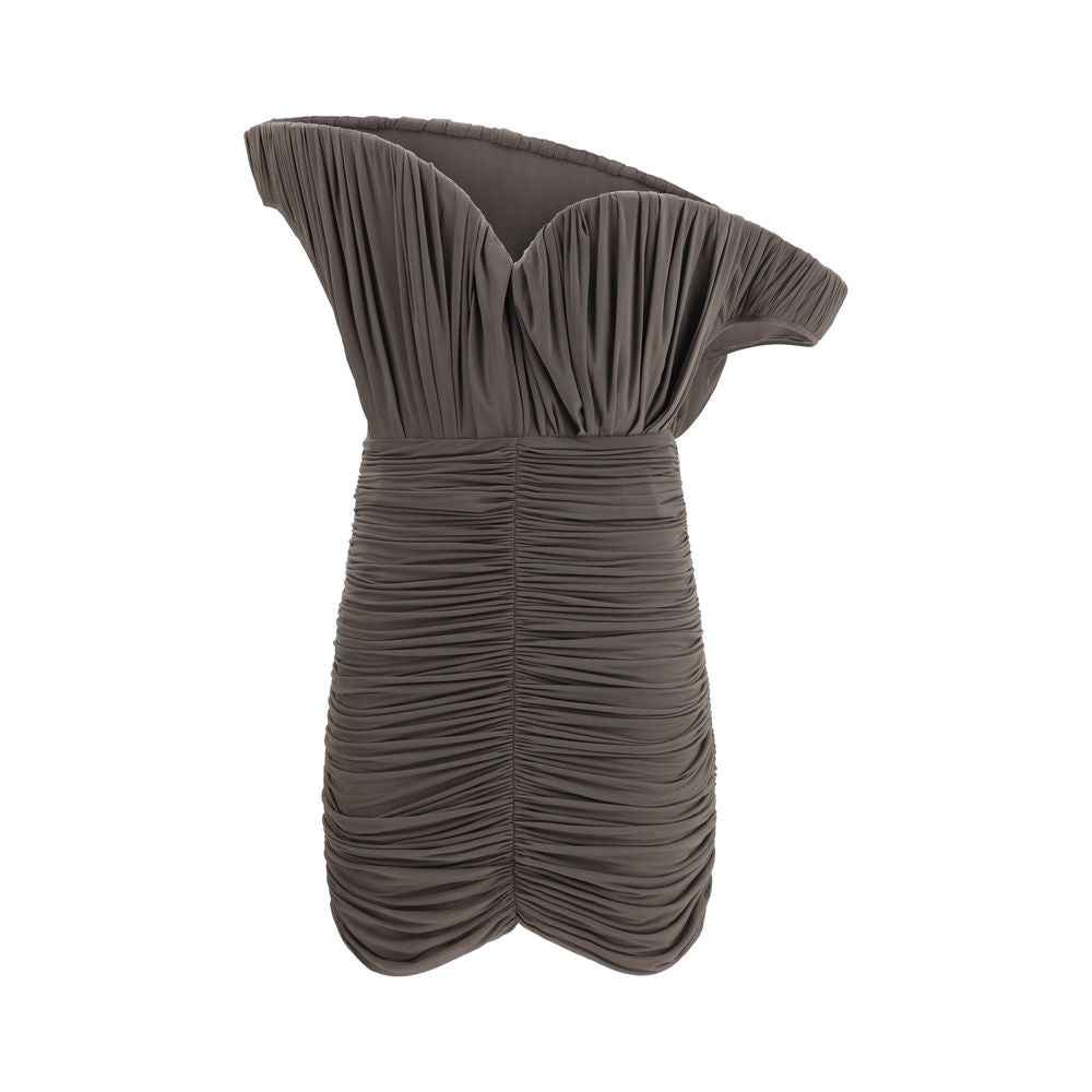 Magda Butrym Brown Copper Casual Dress