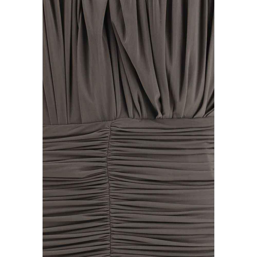 Magda Butrym Brown Copper Casual Dress