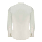 Hugo Boss White Cotton Men Shirt