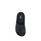 Fendi Gray Fabric Sandals