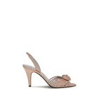 Valentino Garavani Beige Goatskin Stiletto Heel Sandals