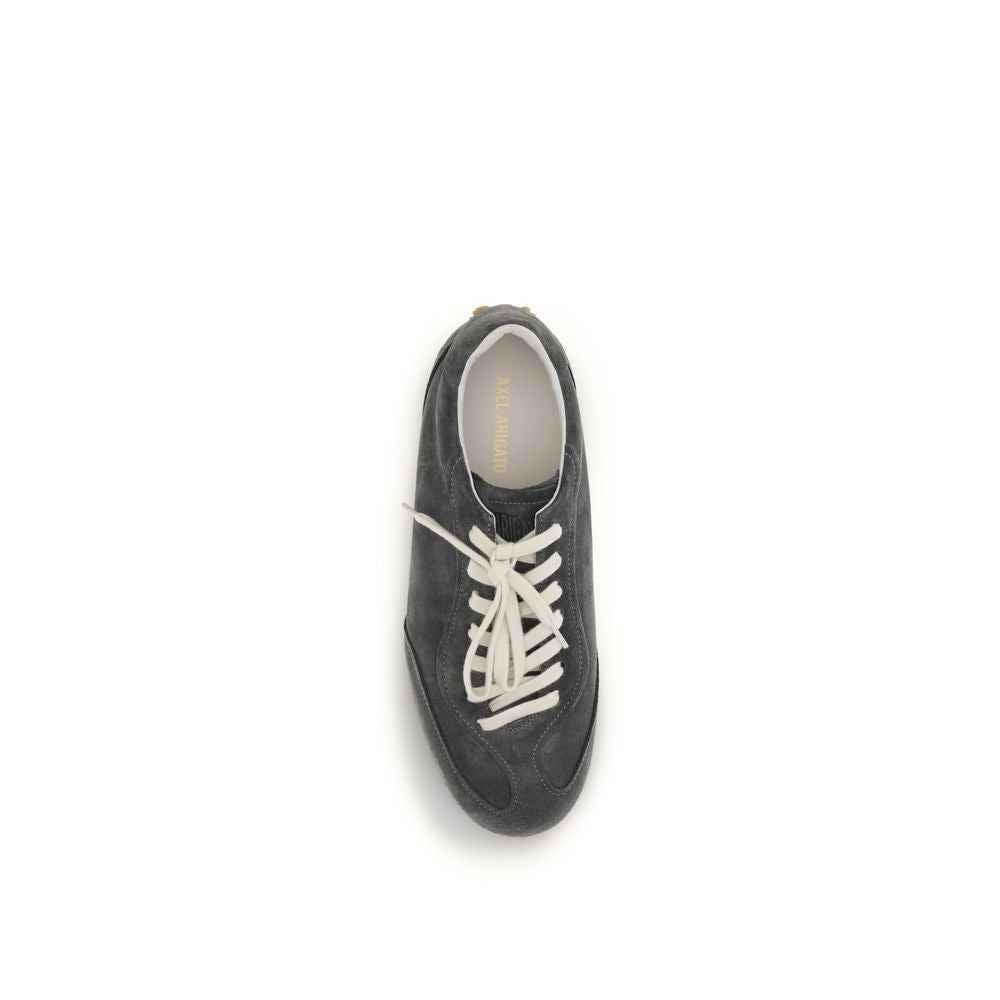 Axel Arigato Gray Calf Leather Bos Taurus Low Top Sneakers