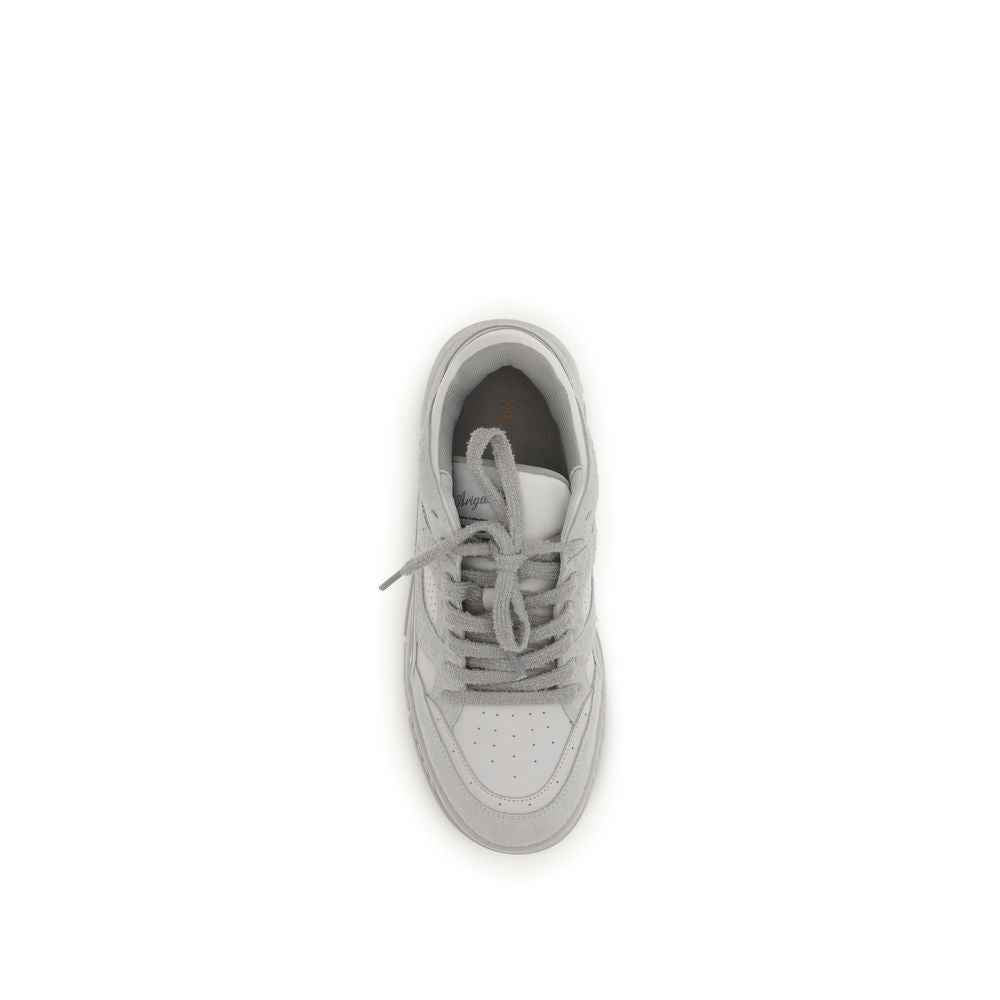 Axel Arigato White Calf Leather Bos Taurus Athletic Sneakers