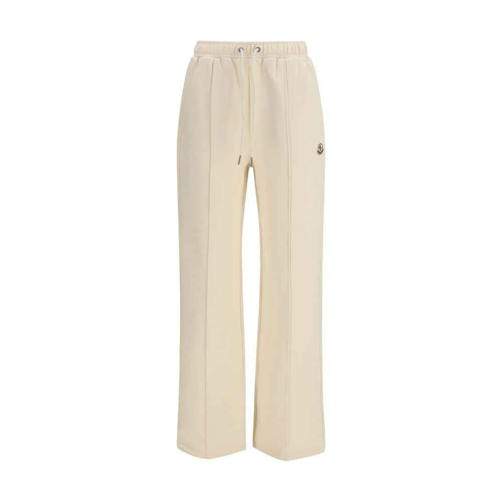 Moncler Beige Cotton Athletic Pants