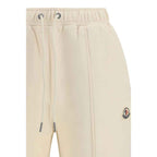 Moncler Beige Cotton Athletic Pants