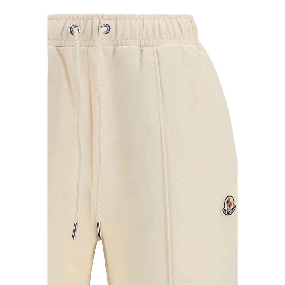 Moncler Beige Cotton Athletic Pants