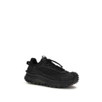 Moncler Black Polyamide Athletic Sneakers
