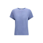 Brunello Cucinelli Blue Nylon T-Shirt