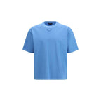 Prada Blue Cotton T-Shirt