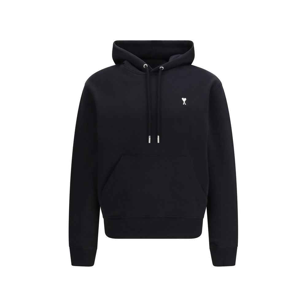 Ami Paris Black Cotton Sweatshirt