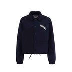 Autry Blue Polyester Shell Jacket