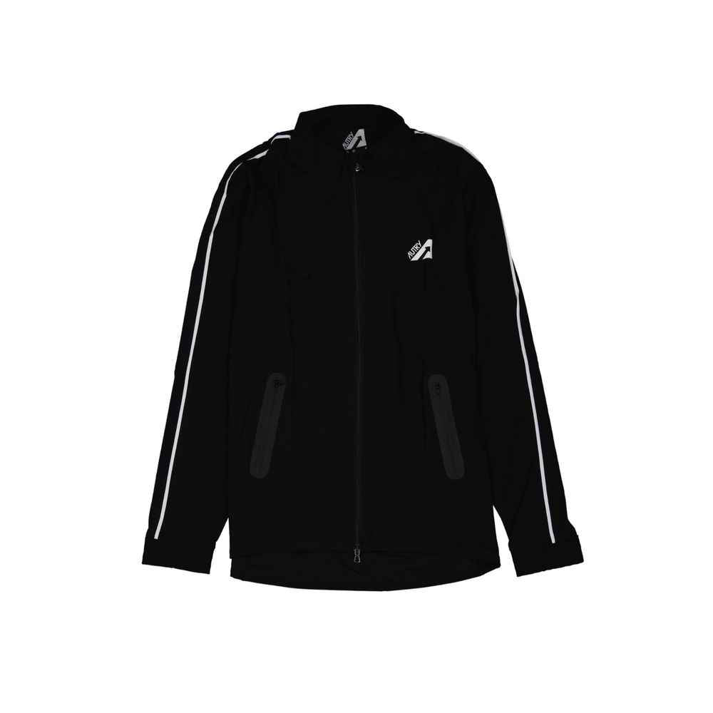 Autry Black Elastane Shell Jacket