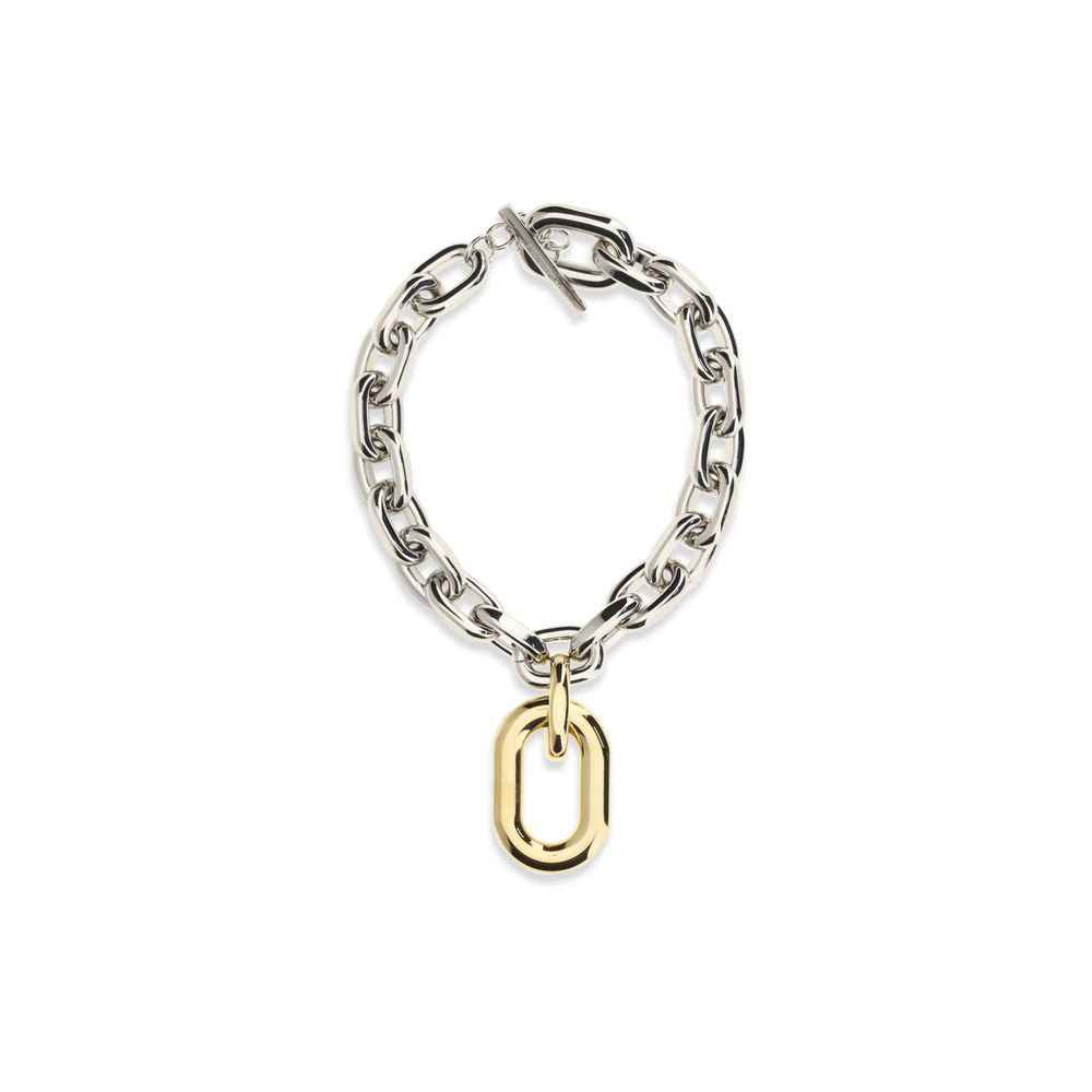 Rabanne Silver Metal Necklace