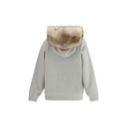 Prada Gray Cotton Sweatshirt