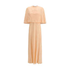 Forte_Forte Orange Viscose Casual Dress