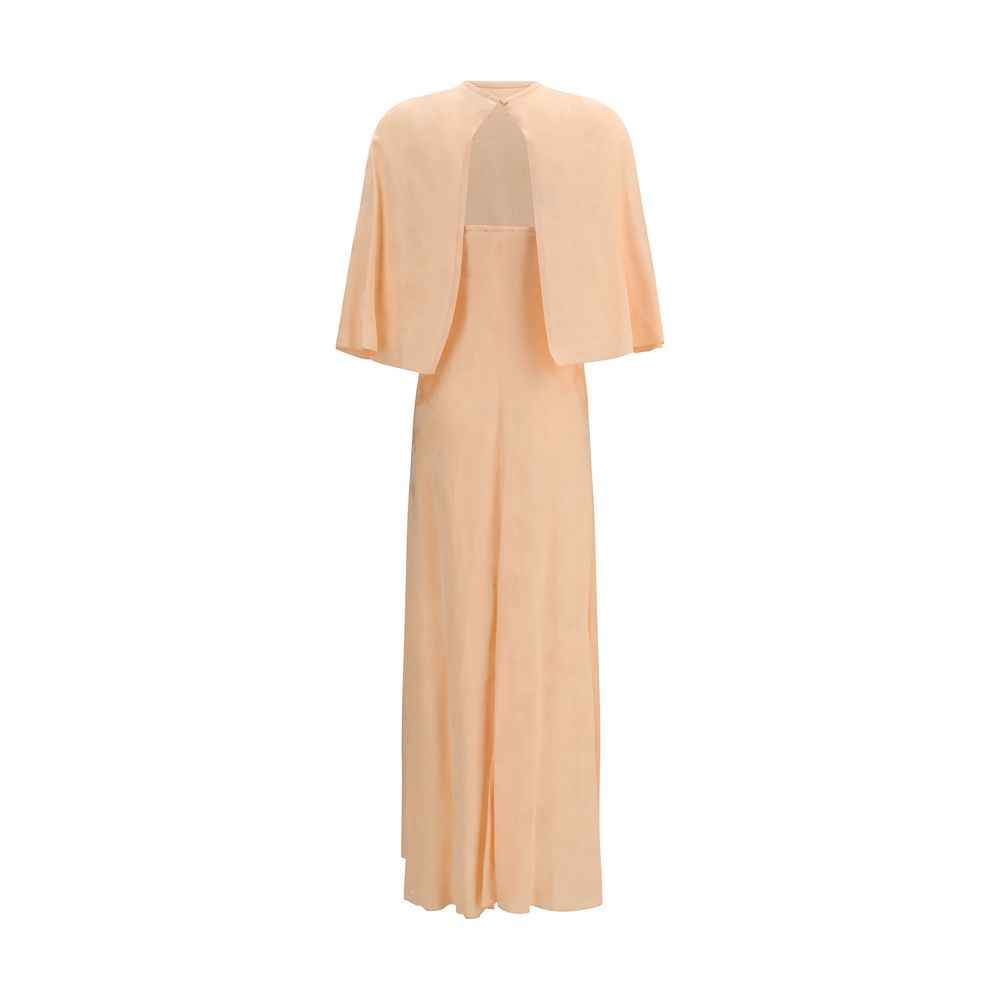 Forte_Forte Orange Viscose Casual Dress