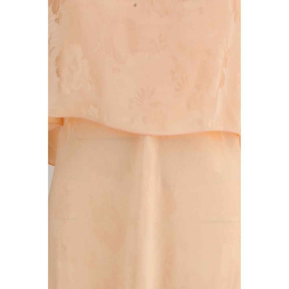 Forte_Forte Orange Viscose Casual Dress