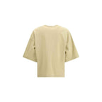 Forte_Forte Beige Cotton T-Shirt