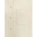 Max Mara Beige Wool Shirt