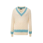 Gran Sasso White Cotton Sweatshirt