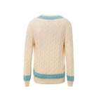 Gran Sasso White Cotton Sweatshirt