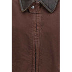 Prada Brown Cotton Coat
