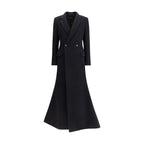 Balenciaga Black Wool Coat