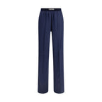 Tom Ford Blue Elastane Casual Pants
