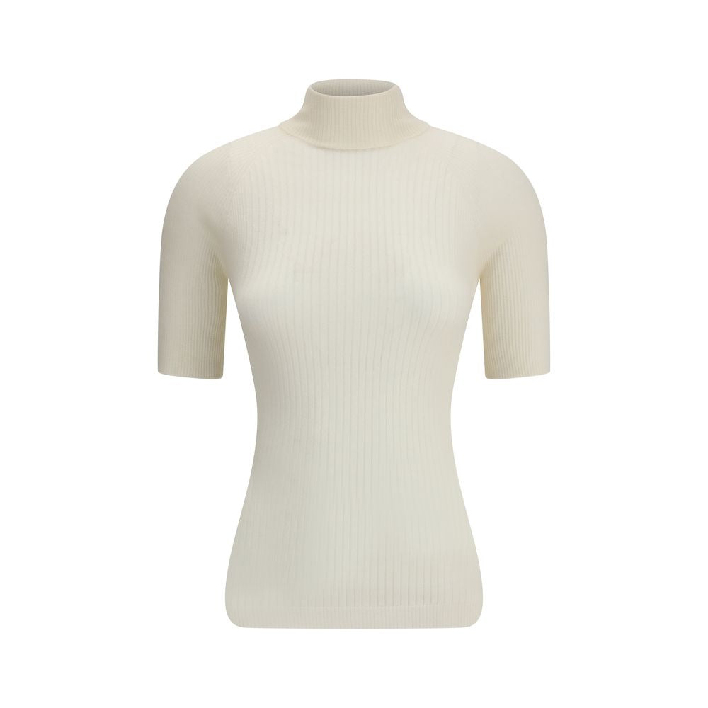 SA SU PHI Beige Cashmere T-Shirt