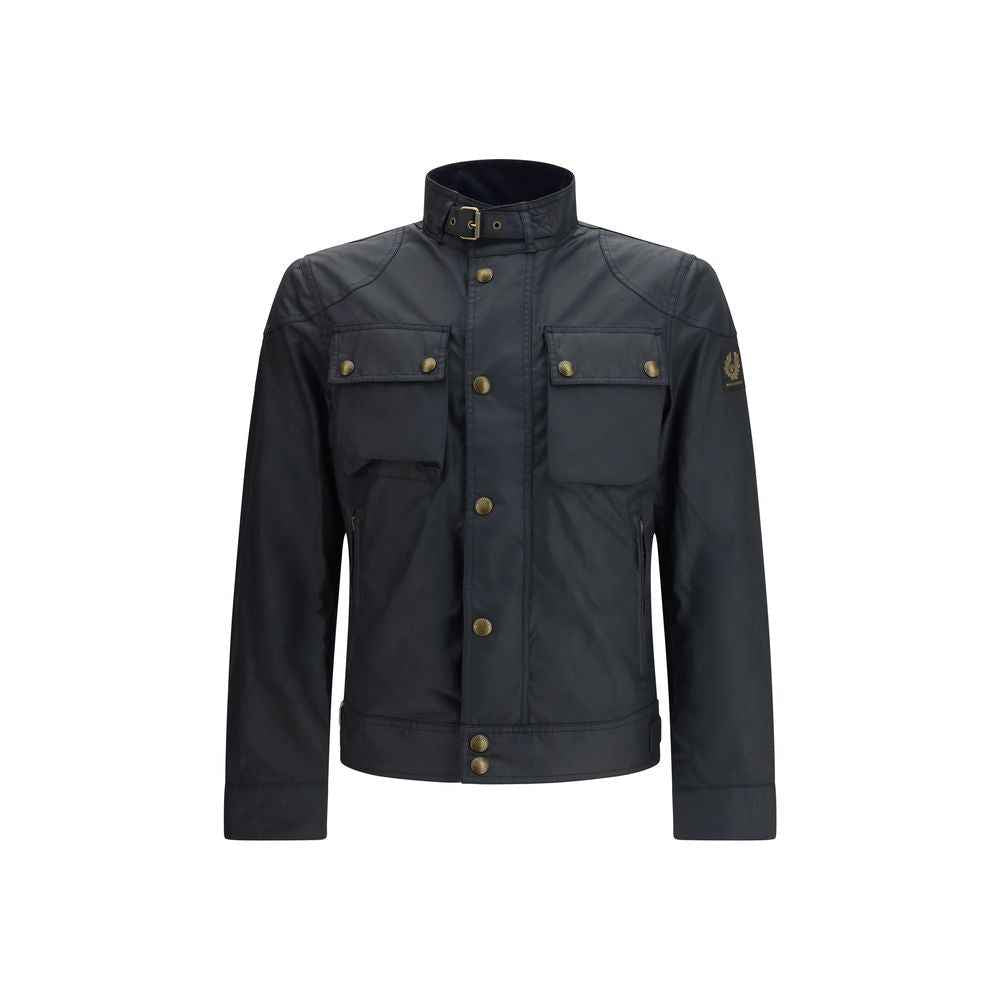 Belstaff Blue Cotton Coat
