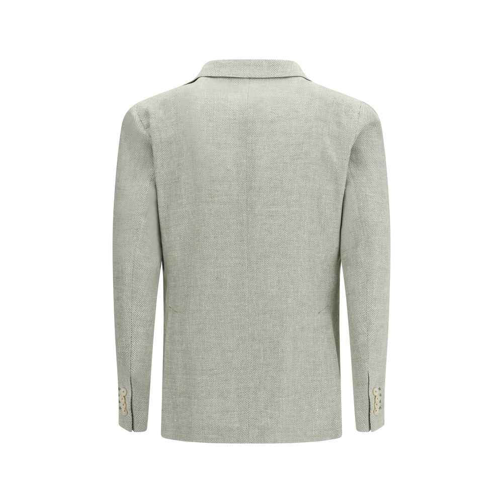 Tagliatore Bicolor Linen Blazer