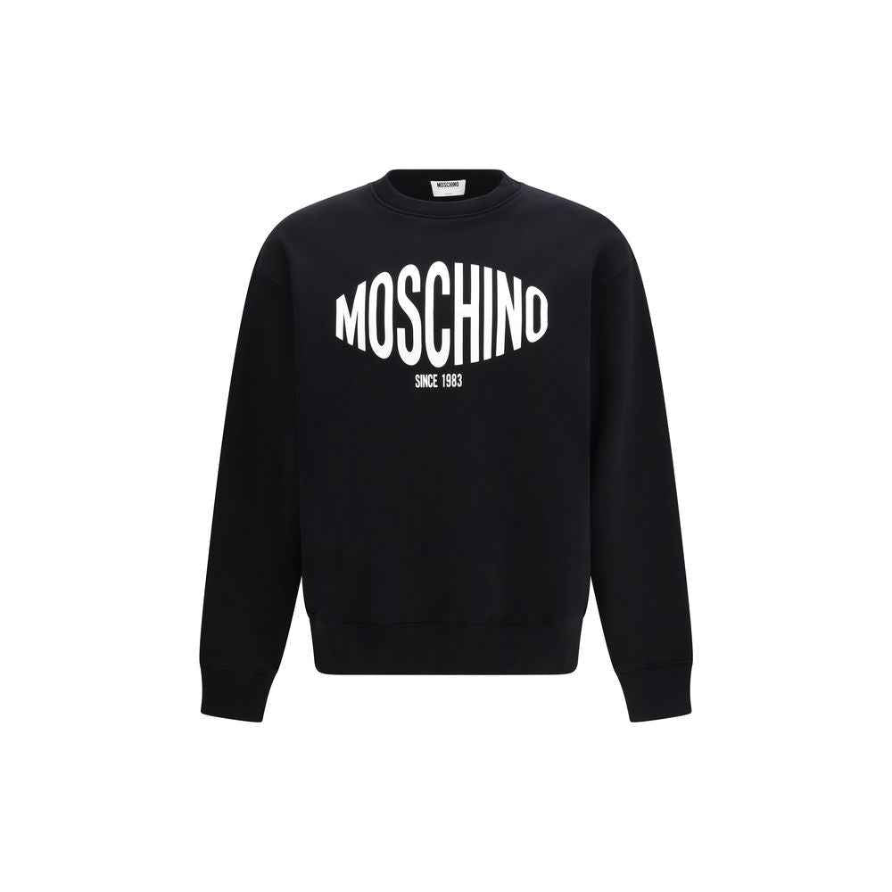 Moschino Black Cotton Sweatshirt